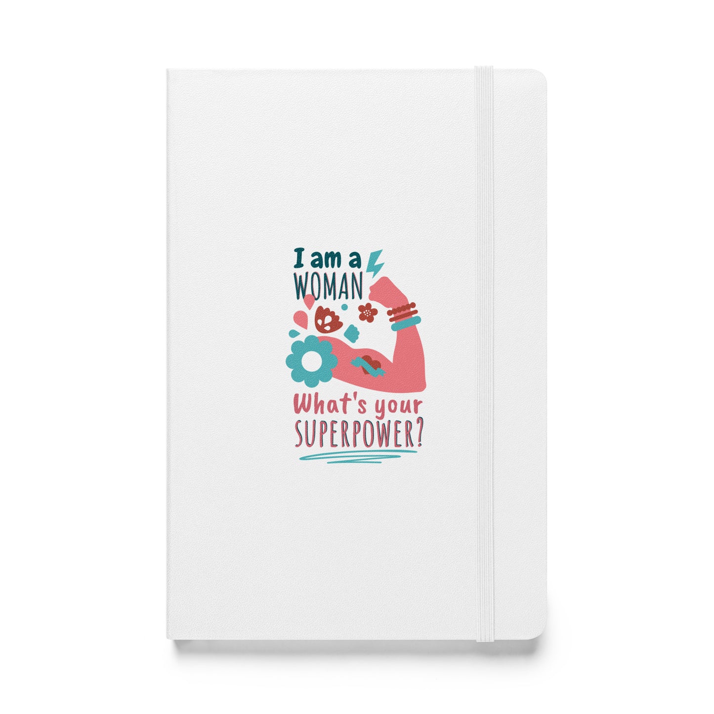 Hardcover bound notebook