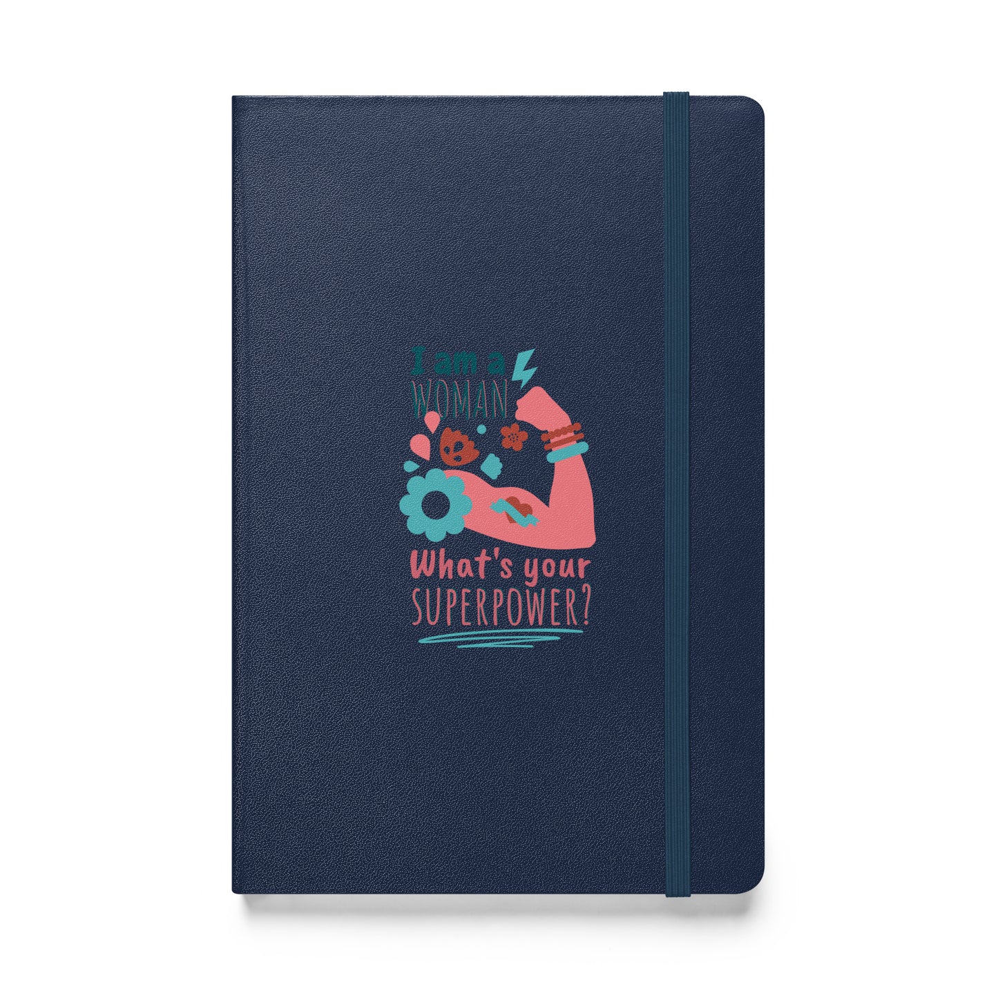Hardcover bound notebook