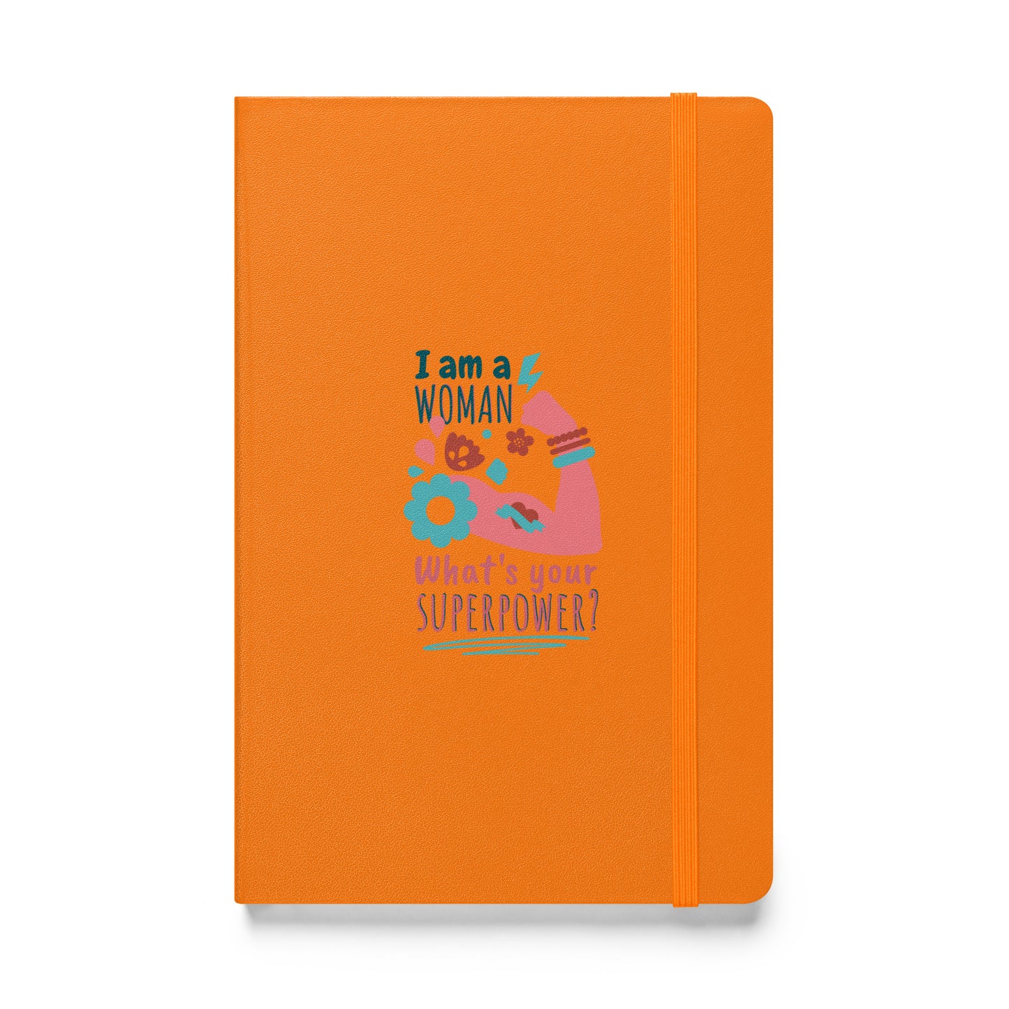 Hardcover bound notebook
