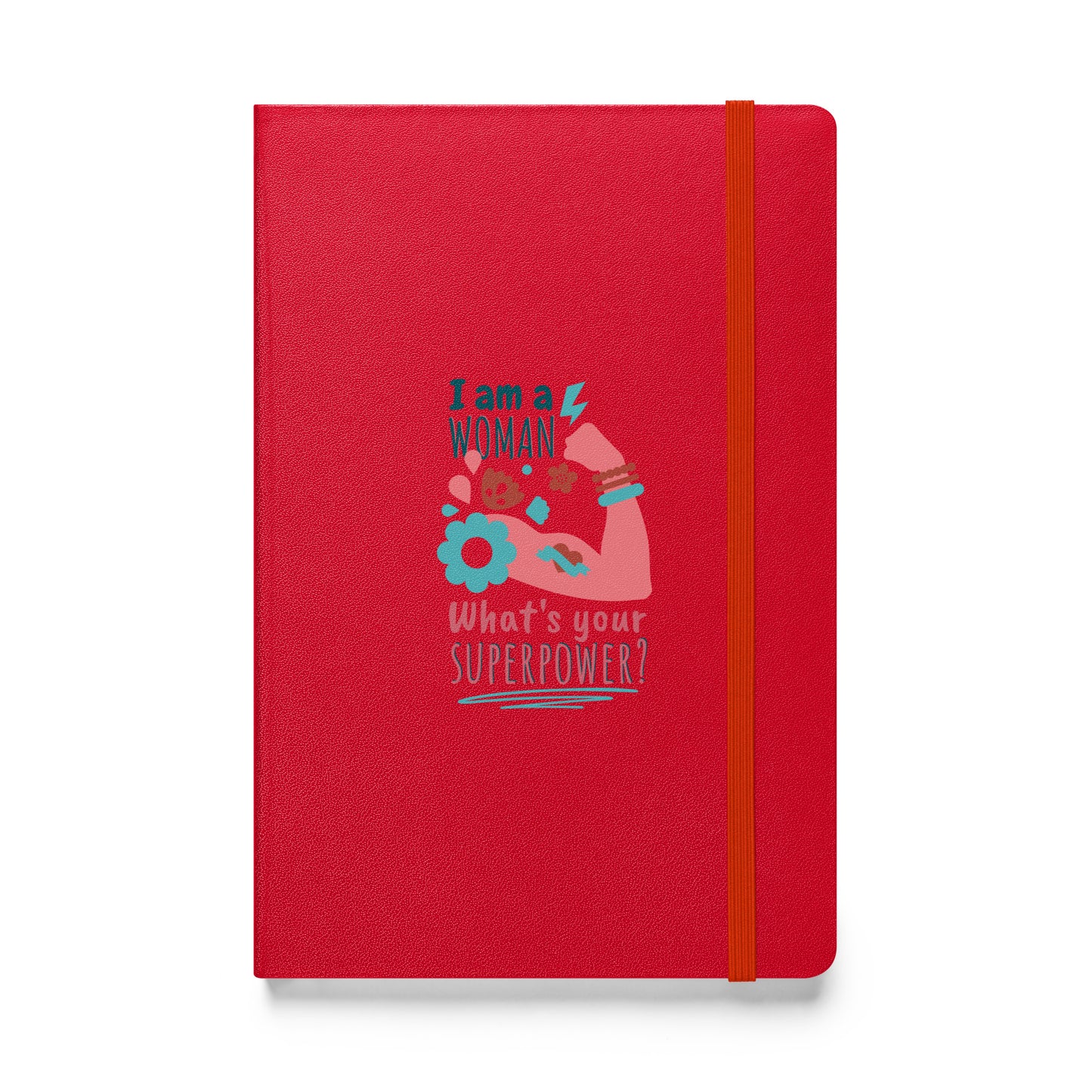 Hardcover bound notebook