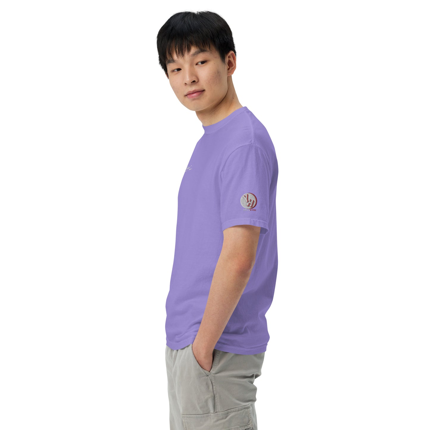 Unisex gefärbtes schweres T-Shirt